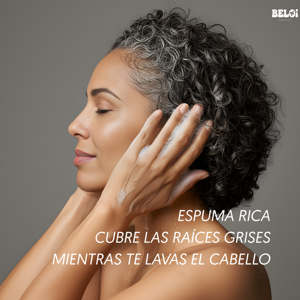 Champú tinte instantáneo